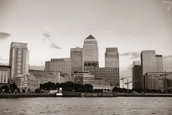 Londra canary wharf — Stok fotoğraf