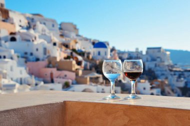 Santorini Adası eğlence hayat