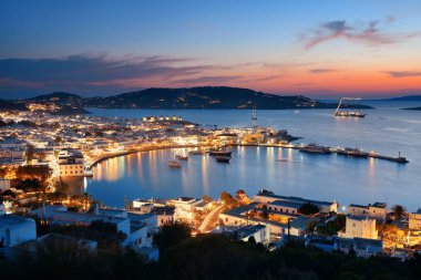 Mykonos bay günbatımı