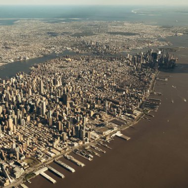 New york city havadan görünümü