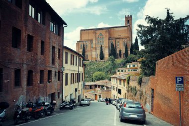 Siena sokak görünümü