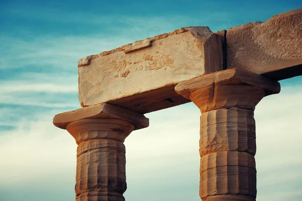 Templo de Poseidón primer plano —  Fotos de Stock
