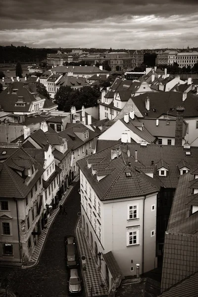 Praha Panorama střešní zobrazení — Stock fotografie