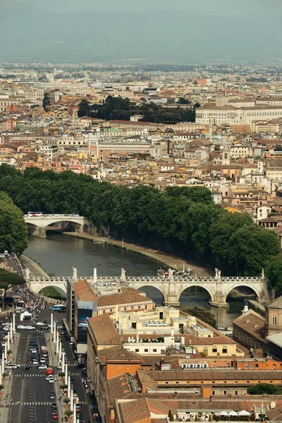 Roma ciudad vista panorámica —  Fotos de Stock