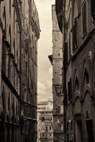Siena street view — Stockfoto