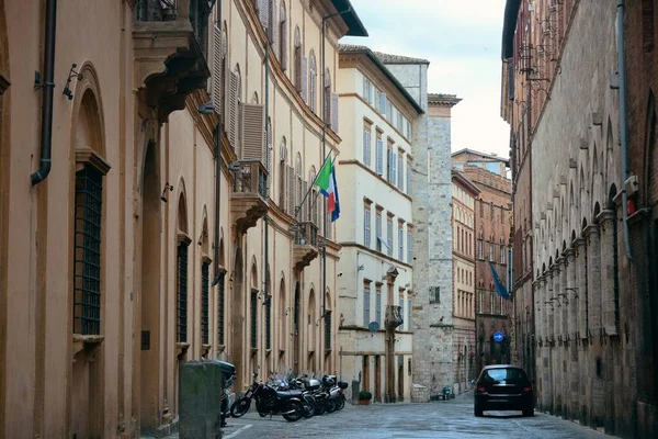 Siena Utcakép — Stock Fotó