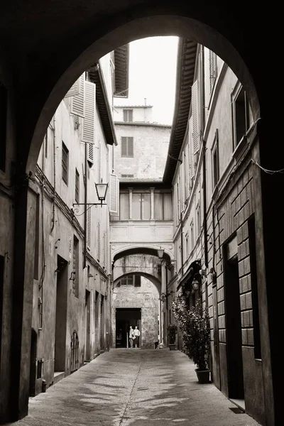 Arco de rua de Siena — Fotografia de Stock