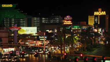 Las Vegas Strip Caddesi gecesi