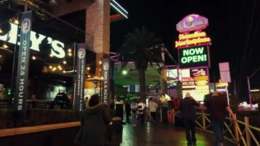 Las Vegas Strip Caddesi gecesi