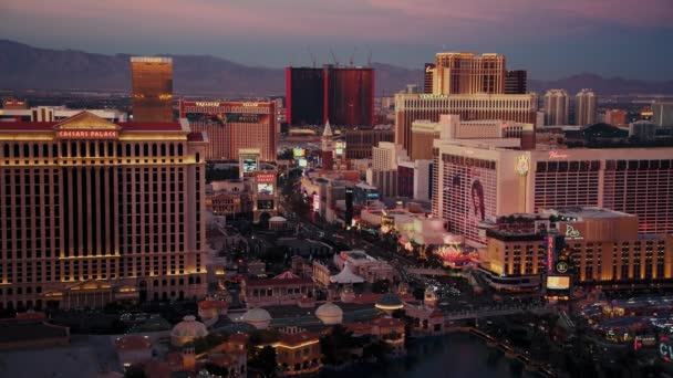 El timelapse de Las Vegas Strip — Vídeo de stock