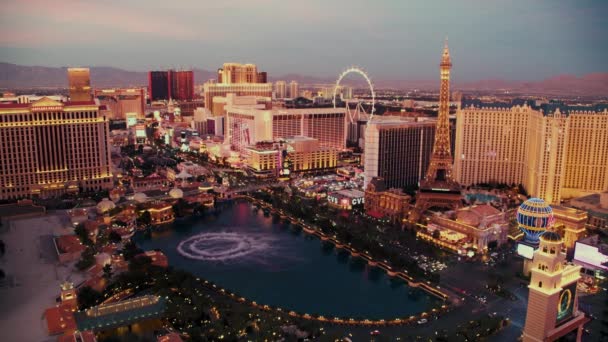 El timelapse de Las Vegas Strip — Vídeos de Stock