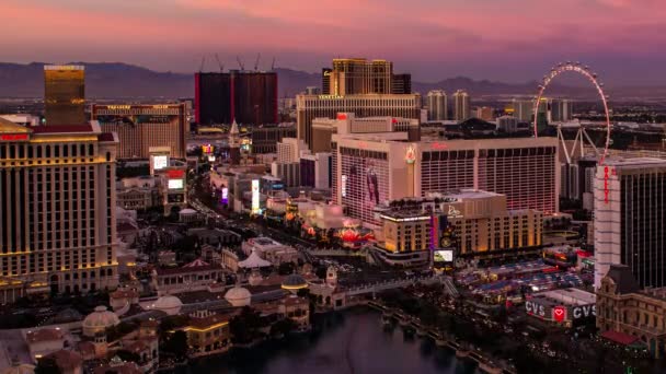 Timelapse da Las Vegas Strip — Vídeo de Stock