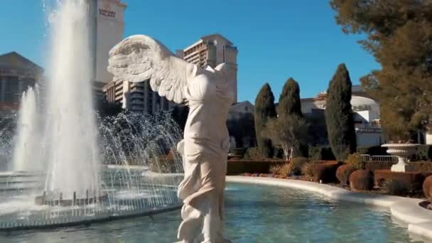 拉斯维加斯凯撒皇宫酒店和赌场 — 图库视频影像