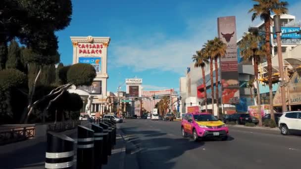 A Caesars Palace Las Vegas-i szálloda és kaszinó — Stock videók