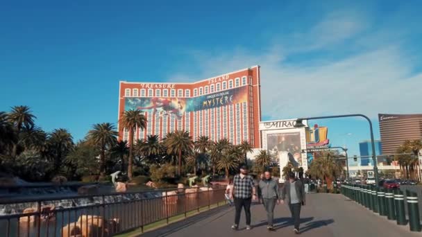 Las Vegas striscia — Video Stock