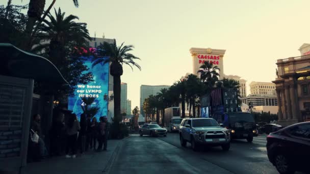 Las Vegas Strip — Stok video