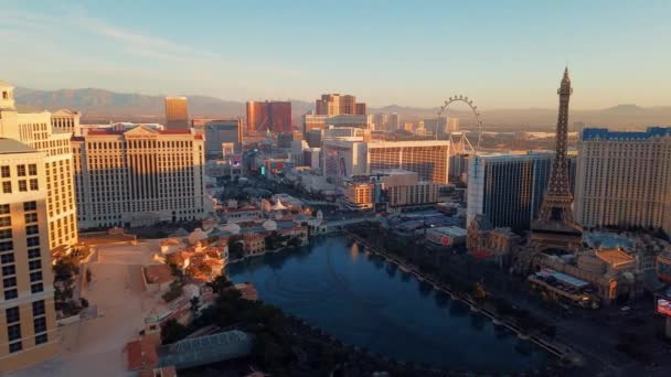 Las vegas Streifen Zeitraffer — Stockvideo