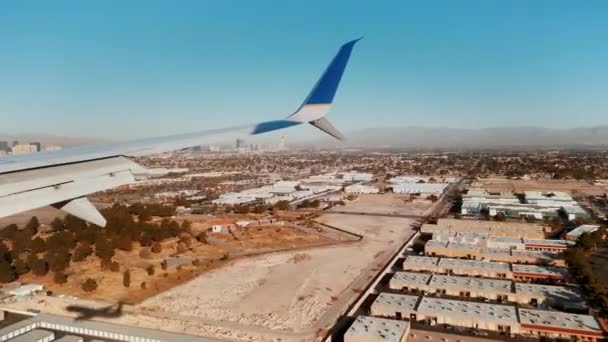 ラスベガスの空の景色 — ストック動画