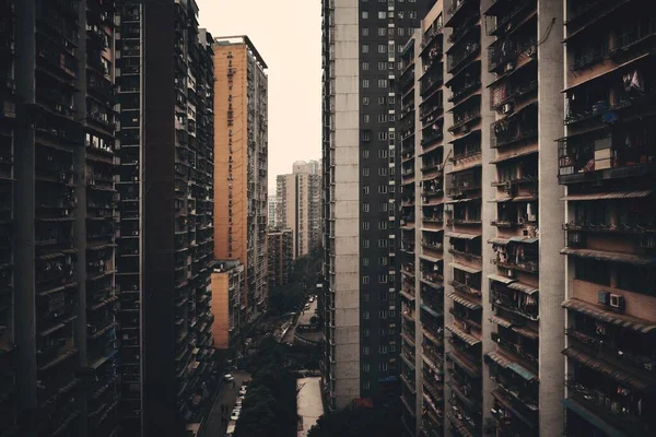 Urban Residential Buildings Chongqing China — Stock Photo, Image