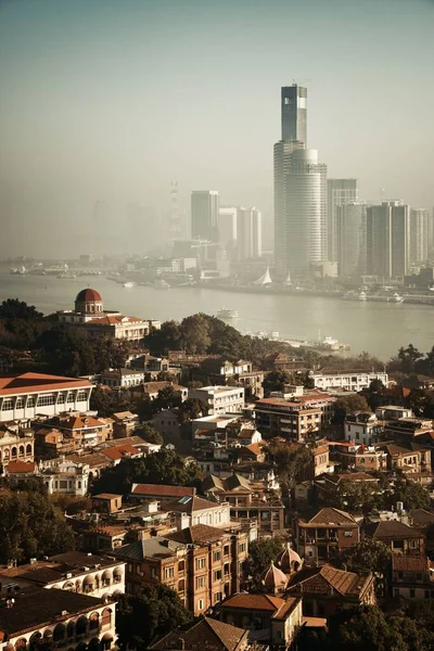 Xiamen City Viewed Gulangyu Island Fujian China — Stock Photo, Image