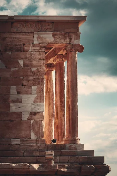 Erechtheion Temple Acropolis Athens Greece — Stock Photo, Image