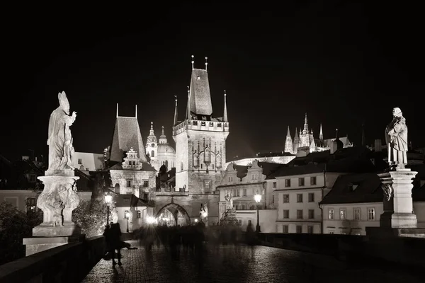 Vista Calle Con Edificios Históricos Praga República Checa — Foto de Stock