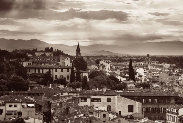 피렌체 옥상에 도시의 스카이라인 이탈리아 — 스톡 사진