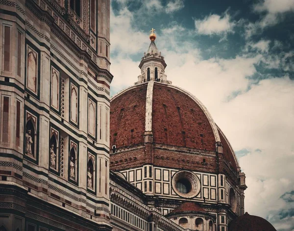 Duomo Santa Maria Del Fiore Florence Italië Koepel Van Dichtbij — Stockfoto