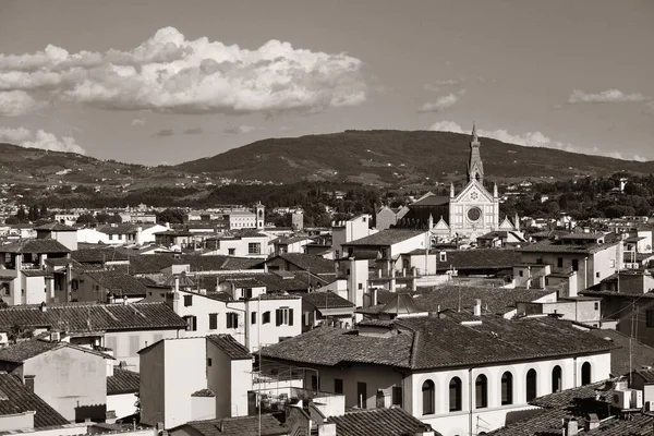 피렌체 옥상에 도시의 스카이라인 이탈리아 — 스톡 사진