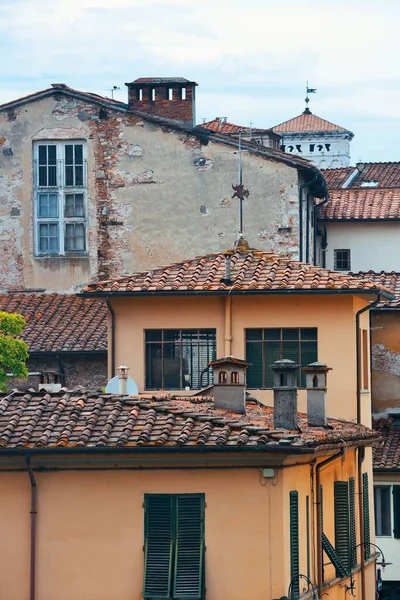 Lucca Nın Çatısı Talya Farklı Stil — Stok fotoğraf