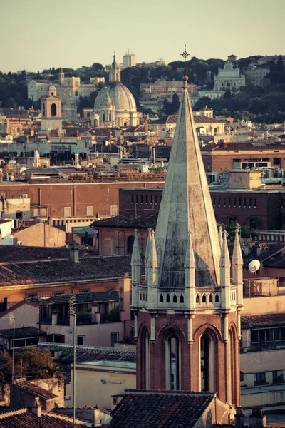 意大利古建筑的罗马天台景观 — 图库照片