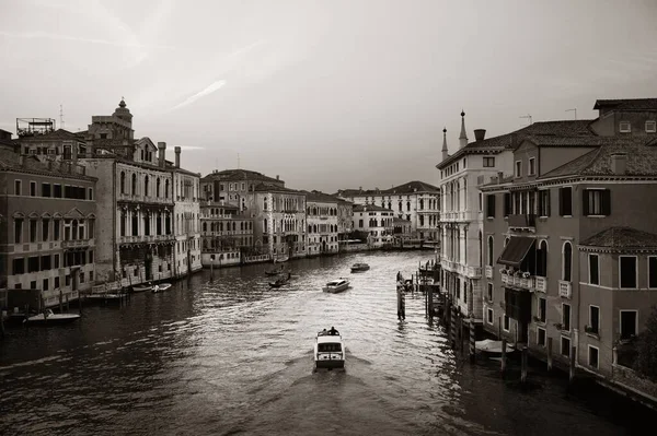 Βενετία Grand Canal Άποψη Ιστορικά Κτίρια Ιταλία — Φωτογραφία Αρχείου