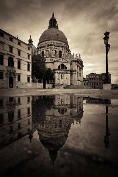 Venice Church Santa Maria Della Salute Water Reflection Italy — Stock Photo, Image