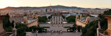 İspanya Barselona 'daki Placa Espanya