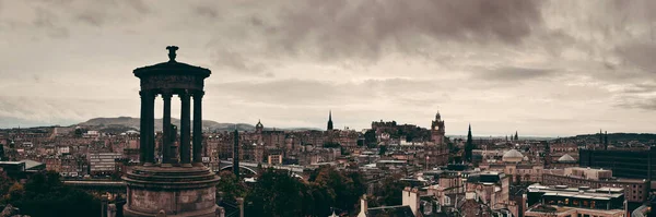 Panorama Panorâmico Cidade Edimburgo Visto Calton Hill Reino Unido — Fotografia de Stock