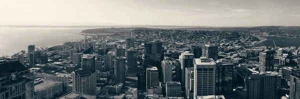 Вид Крышу Сиэтла Городской Архитектуры — стоковое фото