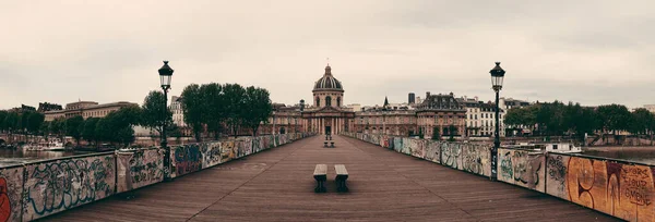 Pont Des Arts Sobre Río Sena París —  Fotos de Stock