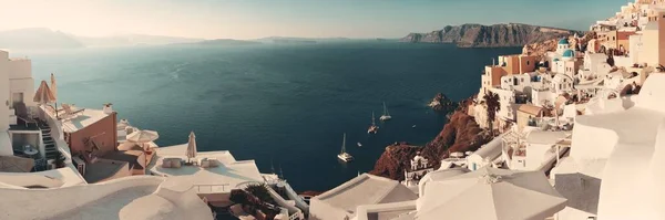 Santorini Skyline Buildings Greece — Stock Photo, Image