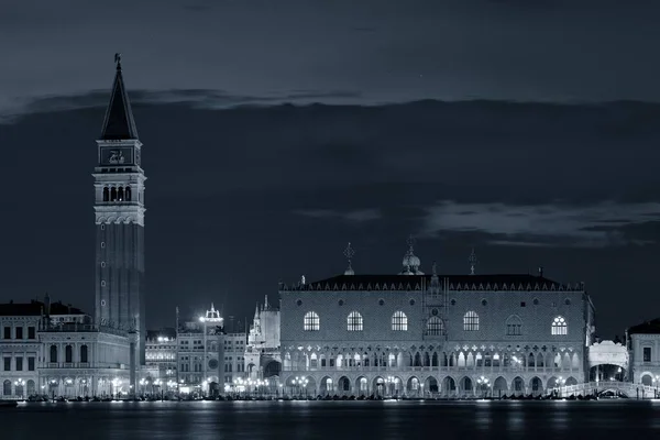 Marks Kerk Klokkentoren Skyline Van Stad Gezien Vanaf San Giorgio — Stockfoto