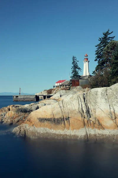 Point Atkinson Light House Vancouver Kanada — Stock fotografie