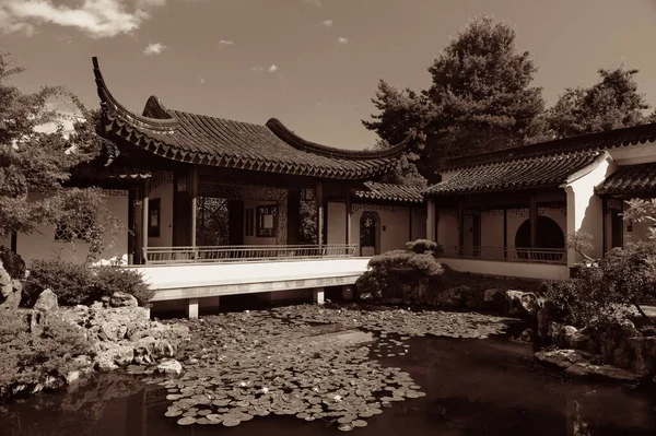 Sun Yat Sen Garden Vancouver Canada — Stock Photo, Image