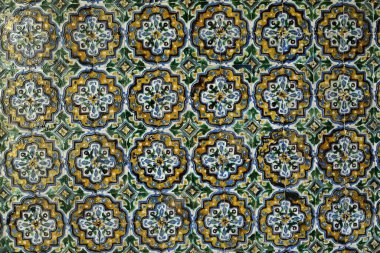 İspanya, Seville 'de güzel desenler soyut arkaplan.