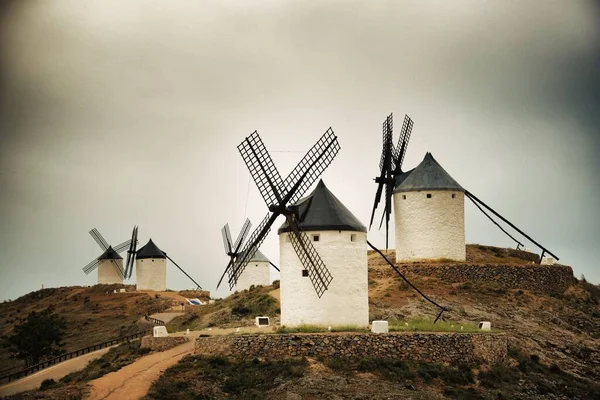 Group Windmill Consuegra Toledo Spain — Stock Photo, Image