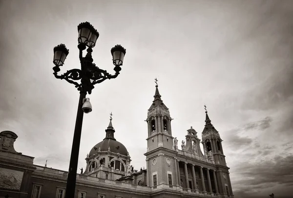 Katedralen Saint Mary Royal Almudena Madrid Spanien — Stockfoto