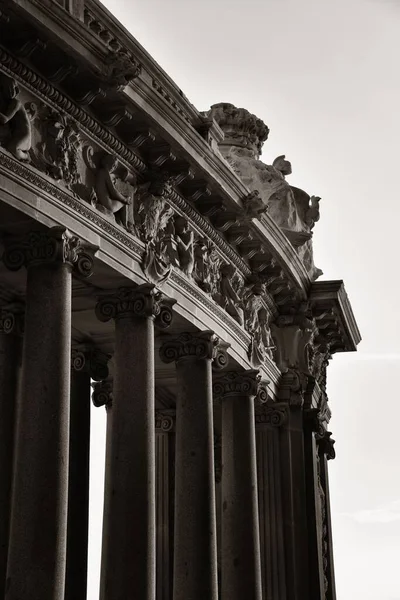 Monumento Alfonso Xii Parque Del Retiro Madrid España — Foto de Stock