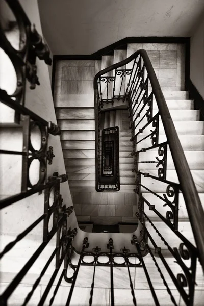 Escadaria Hotel Madrid Espanha — Fotografia de Stock
