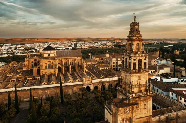 Mezquita Catedral Córdoba Vista Aérea España —  Fotos de Stock