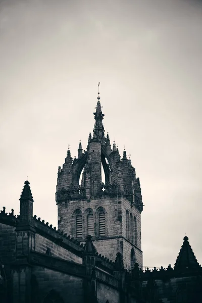 Giles Cathedral Als Berühmtes Wahrzeichen Von Edinburgh Großbritannien — Stockfoto