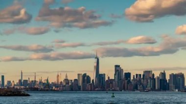 New York City şehir merkezi ufuk çizgisi zaman aşımı