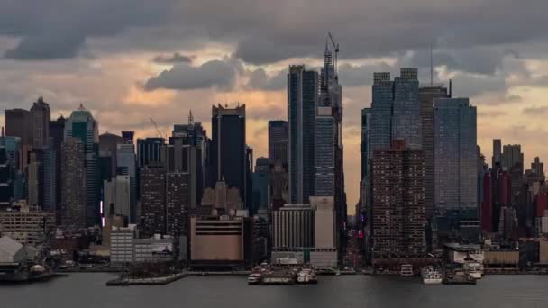New York City panorama timelapse